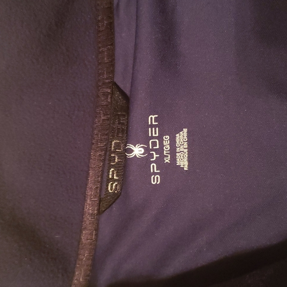 Navy Spyder Jacket - Picture 2 of 5